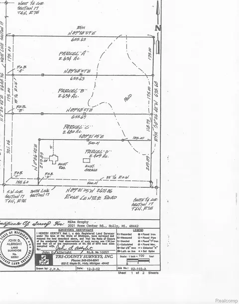 0 Hickory Ridge-c Rd, Rose, MI 48442