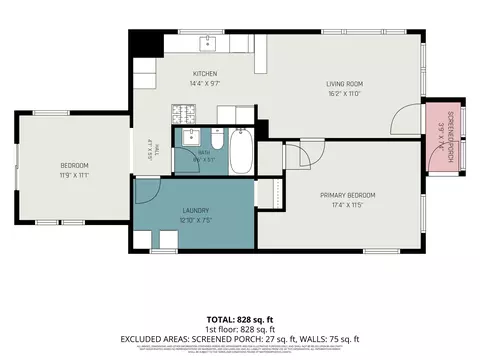 Floorplan - 3896 Main St, Hagar, MI 49084 photo 2 of 2