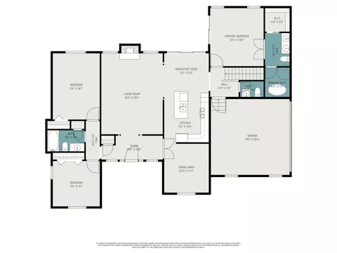 Floorplan - 3549 W Beard Rd, Perry, MI 48872 photo 1 of 2