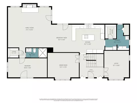 Floorplan - 3654 E Pineview Dr, Scio, MI 48130 photo 1 of 3