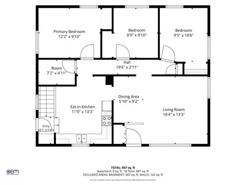 Floorplan - 4627 Lowcroft Ave, Lansing, MI 48910 photo 2 of 3