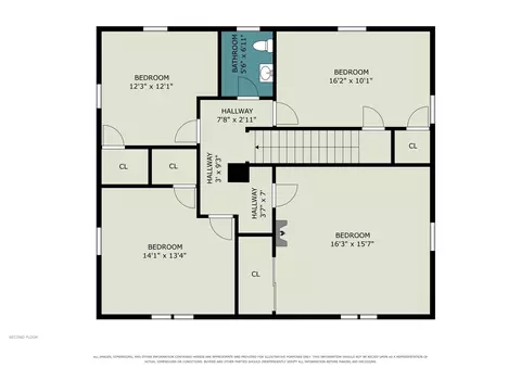 Floorplan - 3015 Dennison Rd, Dundee, MI 48131 photo 2 of 4