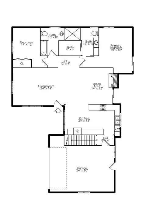 Floorplan - 4950 Westwind Dr, Dexter, MI 48130 photo 1 of 3
