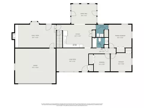 Floorplan - 7553 Napoleon Rd, Leoni, MI 49201 photo 1 of 1
