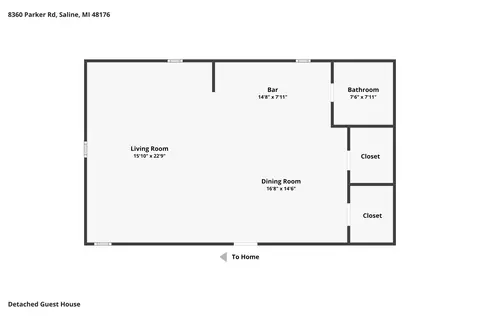 Floorplan - 8360 Parker Rd, Saline, MI 48176 photo 5 of 5