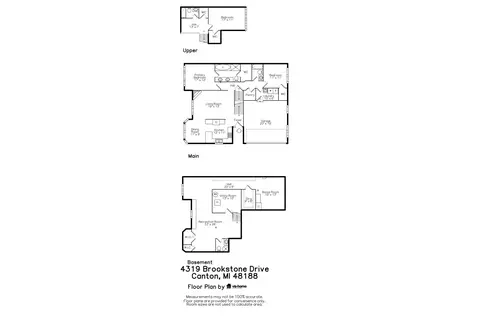 Floorplan - 4319 Brookstone Dr, Canton, MI 48188 photo 1 of 4