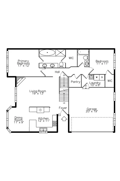 Floorplan - 4319 Brookstone Dr, Canton, MI 48188 photo 2 of 4