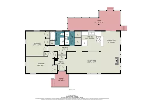 Floorplan - 2165 E Cherry Creek Rd, Fairview, MI 48621 photo 1 of 1