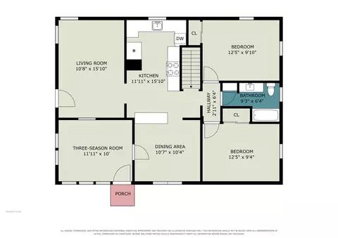 Floorplan - 1410 Rowena Ln, Jackson, MI 49202 photo 1 of 2