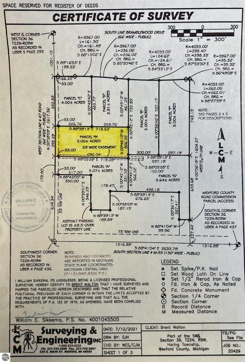 Parcel B 47 Road, Cadillac, MI 49601