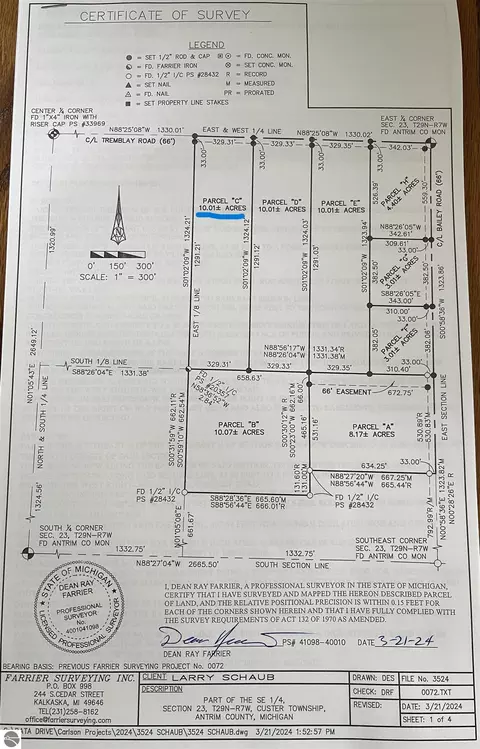 C Tremblay Road, Mancelona, MI 49659