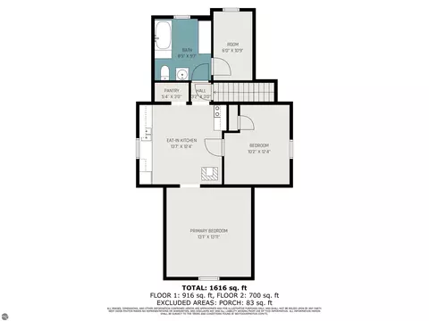 Floorplan - 218 E River St, Cadillac, MI 49601 photo 2 of 2