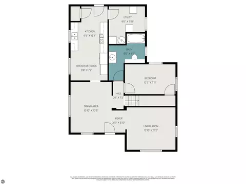 Floorplan - 232 S Gwinner St, Ithaca, MI 48847 photo 1 of 2