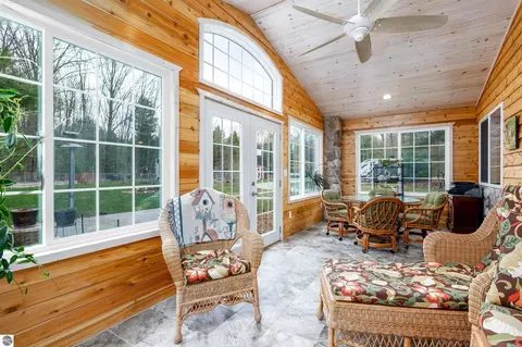 Exterior - 20802 E Trails End Trl, Interlochen, MI 49643 photo 4 of 8