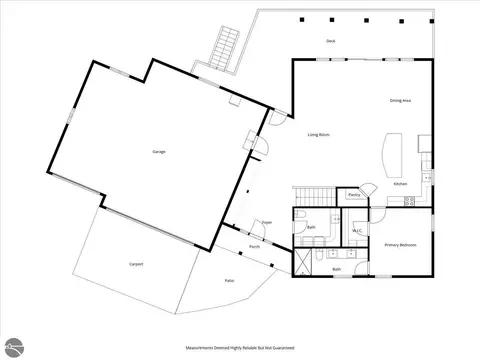 Floorplan - 1693 Manchester Way, Gladwin, MI 48624 photo 1 of 2