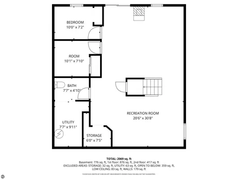Floorplan - 762 Hillcrest Dr, Boon, MI 49618 photo 3 of 3