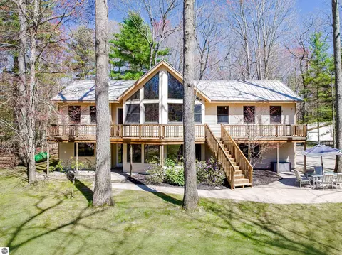 Exterior - 125 Dubonnet Trl, Interlochen, MI 49643 photo 2 of 27