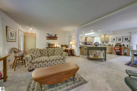 Living - 4451 S Hemlock Rd, Cedar, MI 49621 photo 4 of 6