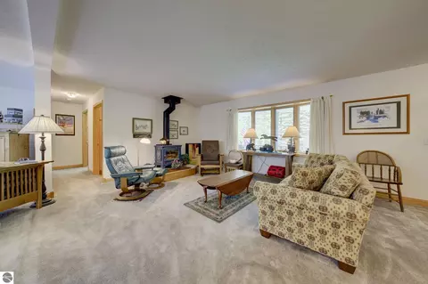 Living - 4451 S Hemlock Rd, Cedar, MI 49621 photo 3 of 6
