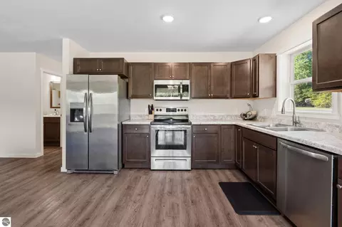 Kitchen - 18880 Lance Ln, Interlochen, MI 49643 photo 2 of 3