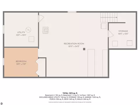 Floorplan - 3109 Lupton Rd, Lupton, MI 48635 photo 2 of 4