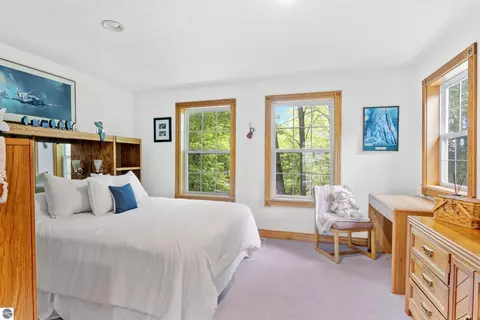 Bedroom - 8401 S Sullivan Rd, Cedar, MI 49621 photo 2 of 8