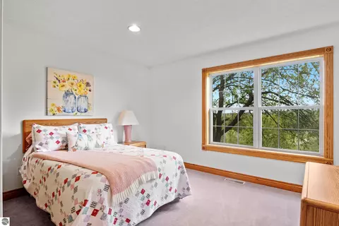 Bedroom - 8401 S Sullivan Rd, Cedar, MI 49621 photo 3 of 8