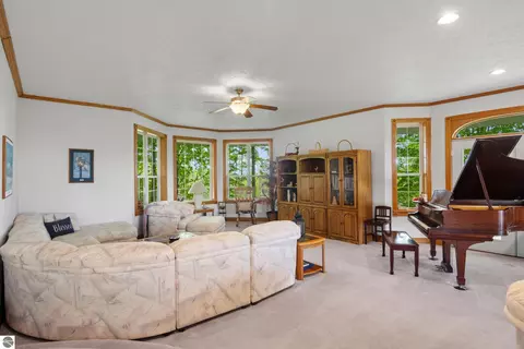 Living - 8401 S Sullivan Rd, Cedar, MI 49621 photo 2 of 7