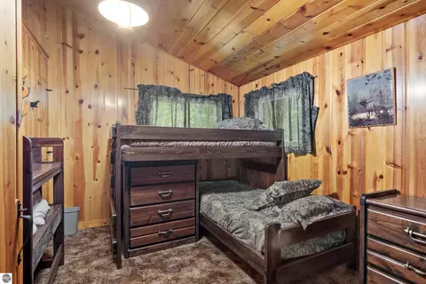 Bedroom - 8401 S Sullivan Rd, Cedar, MI 49621 photo 7 of 8
