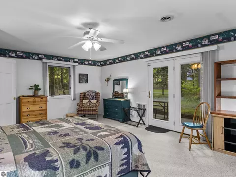 Bedroom - 8646 Deadstream Rd, Honor, MI 49640 photo 1 of 10