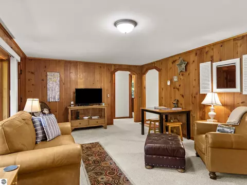 Living - 8646 Deadstream Rd, Honor, MI 49640 photo 4 of 7