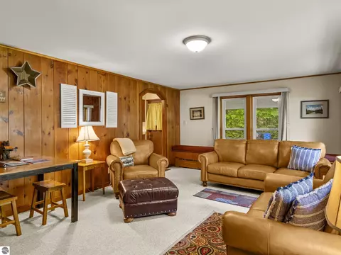 Living - 8646 Deadstream Rd, Honor, MI 49640 photo 5 of 7