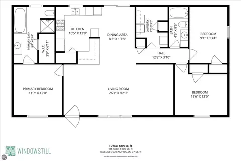 Floorplan - 3333 N Ferris Rd, Sumner, MI 48889 photo 1 of 1