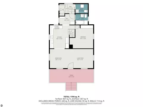 Floorplan - 7615 Pleasant Hill Rd, Ellsworth, MI 49729 photo 1 of 2