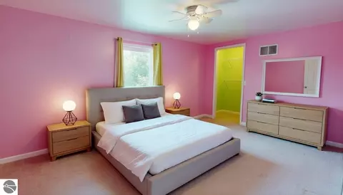 Bedroom - 8611 S Wise Rd, Shepherd, MI 48883 photo 5 of 12