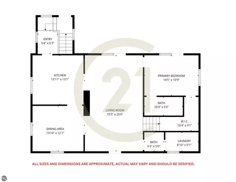 Floorplan - 8611 S Wise Rd, Shepherd, MI 48883 photo 1 of 2