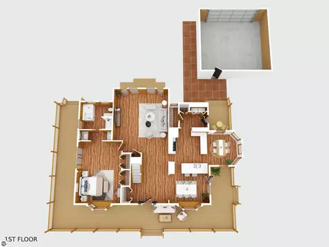 Floorplan - 5592 Linksview Way, Gladwin, MI 48624 photo 4 of 5