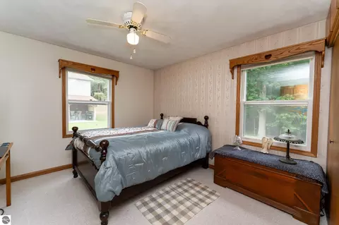 Bedroom - 2539 E And 2765 E Rock Rd, Clare, MI 48617 photo 2 of 8