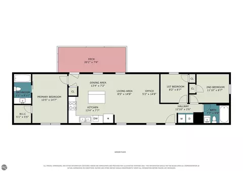 Floorplan - 8985 S Fordyce Rd, Shepherd, MI 48883 photo 1 of 1