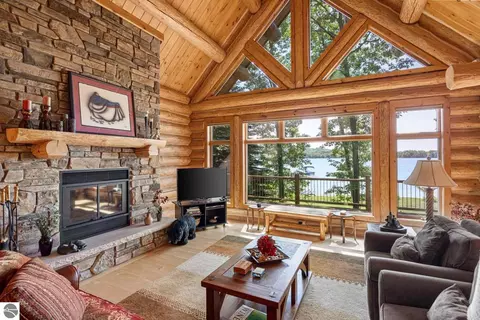 Living - 788 E Traverse Lake Rd, Cedar, MI 49621 photo 1 of 8