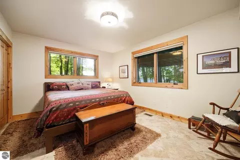 Bedroom - 788 E Traverse Lake Rd, Cedar, MI 49621 photo 2 of 5