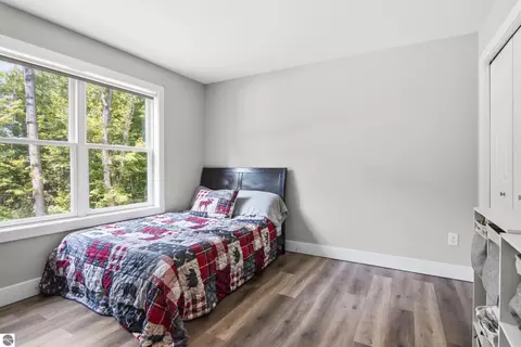 Bedroom - 4893 S Betsie River Rd, Interlochen, MI 49643 photo 5 of 5