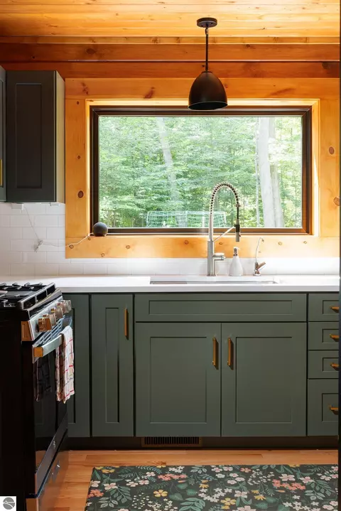 Kitchen - 2470 E Cherry Ln, Cedar, MI 49621 photo 1 of 9