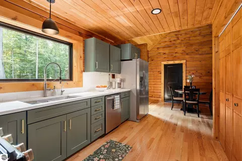 Kitchen - 2470 E Cherry Ln, Cedar, MI 49621 photo 9 of 9
