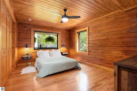 Bedroom - 2470 E Cherry Ln, Cedar, MI 49621 photo 2 of 4