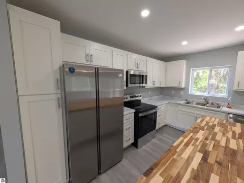 Kitchen - 229 Water St, Au Gres, MI 48703 photo 3 of 4