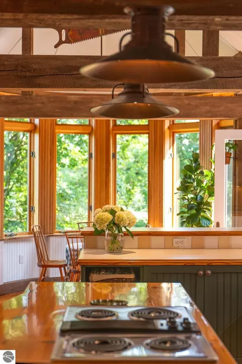 Kitchen - 6020 E Hackett Dr, Cedar, MI 49621 photo 3 of 6