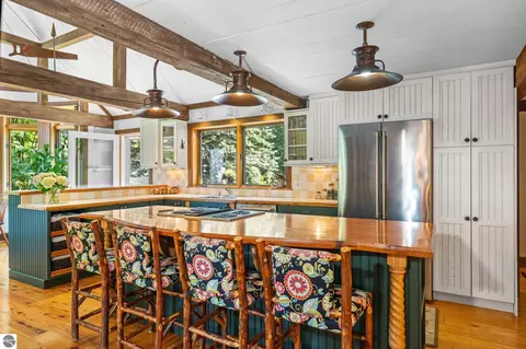 Kitchen - 6020 E Hackett Dr, Cedar, MI 49621 photo 1 of 6
