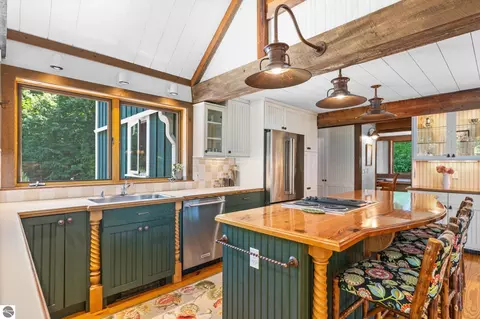 Kitchen - 6020 E Hackett Dr, Cedar, MI 49621 photo 6 of 6