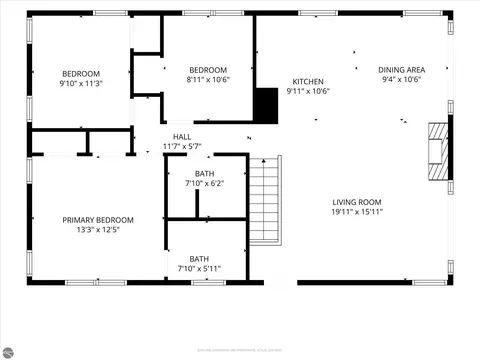 Floorplan - 7604 W Pratt Rd, Dewitt, MI 48820 photo 1 of 3